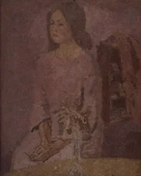 Pige i Rose, ca. 1918