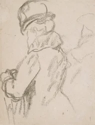 Mademoiselle Pouvereau (kul på papir)
