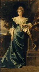 Portræt af Hedwig de Ligne, 1900.