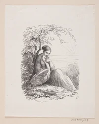 Illustration til "De vilde Svaner" i H.C. Andersen, "Eventyr og Historier", Bind 1