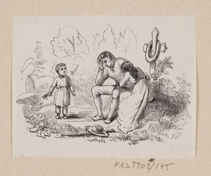 Illustration til "Den sidste Perle" i H.C. Andersen, "Eventyr og Historier", Bind 2