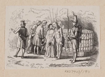 Illustration til "Et Blad fra Himlen" i H.C. Andersen, "Eventyr og Historier", Bind 2