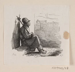 Illustration til "Lykkens Kalosker" i H.C. Andersen, "Eventyr og Historier", Bind 1