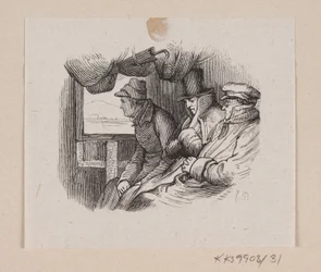 Illustration til "Lykkens Kalosker" i H.C. Andersen, "Eventyr og Historier", Bind 1