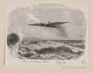 Illustration til "Om Aartusinder" i H.C. Andersen, "Eventyr og Historier", Bind 2