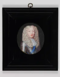 Henry Cavendish, 2. hertug af Newcastle (akvarel på elfenben)