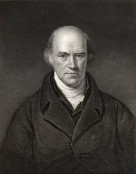 Davies Gilbert, præsident for Royal Society, graveret af J. Thompson, fra 