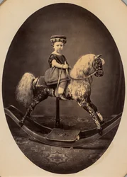 Francis Wayland Sherman i en alder af 2 år 10 måneder, 1862.