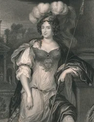 Frances Theresa Stewart, hertuginde af Richmond, midten af det 19. århundrede.