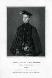 Henry Stuart, Lord Darnley, anden ægtemand til Mary, Queen of Scots, 1800-tallet.