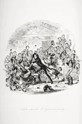 Illustration til Charles Dickens