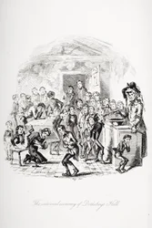 Illustration til Charles Dickens