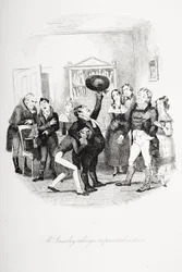 Illustration til Charles Dickens