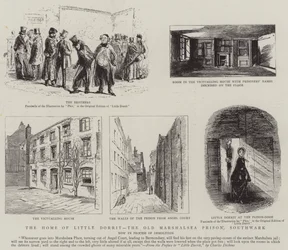 Lille Dorrits hjem, det gamle Marshalsea-fængsel, Southwark