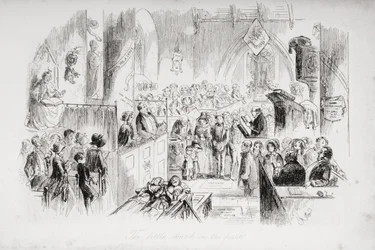 The Little Church in the Park, illustration fra 