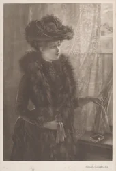Uden titel (Lady in Furs)