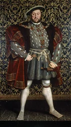 Portræt af kong Henrik VIII, efter 1557 (olie på træpanel)
