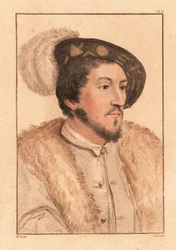 Portræt af en ukendt mand, kong Henrik VIII