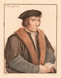 Sir John Godsalve, engelsk politiker, død 1557., 1812 (gravering)