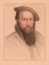 Sir Thomas Wyatt, engelsk ambassadør og digter., 1812 (gravering)