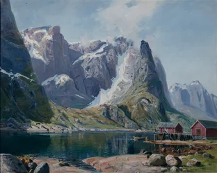 Northlandfjord ca. 1890 (olie på lærred)