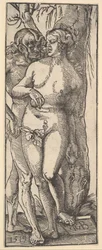 Adam og Eva, 1519.