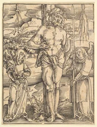 Man of Sorrows, fra The Mirror of the Passion of Our Lord Jesu Christ, 1507