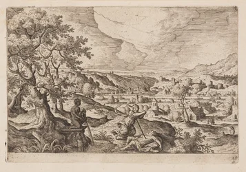 Planche 19, fra Landskaber med scener fra Det Gamle og Det Nye Testamente og Ovids Metamorfoser