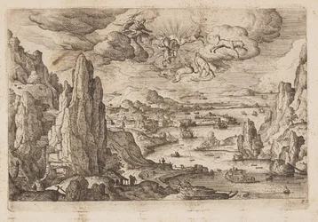 Planche 27, fra Landskaber med scener fra Det Gamle og Det Nye Testamente og Ovids Metamorfoser