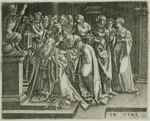 Solomon tilbeder idolerne