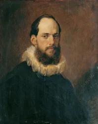 Wilhelm Wartenegg i et kostume fra det 17. århundrede
