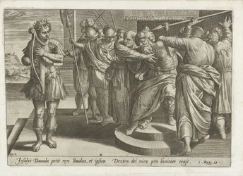 Saul forsøger at dræbe David David og Saul (serietitel)