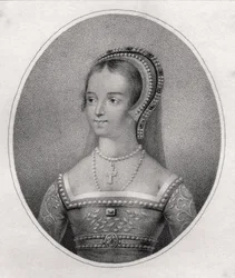 Catherine Parr, graveret af Bocquet, fra 