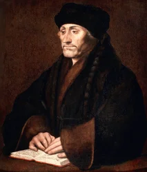 Portræt af Desiderius Erasmus