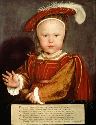 Portræt af Edward VI som barn, ca. 1538