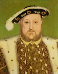Portræt af Henrik VIII (1491-1547)