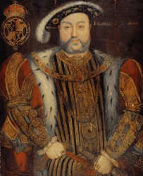 Portræt af Henrik 8. (1491-1547)