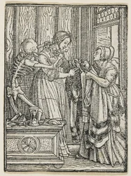Grevinden fra Dødedansen (Lyon), 1538, 1523-1526