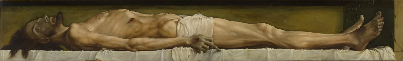The Dead Christ, 1521 (tempera på panel)