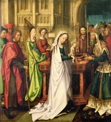 Skildring af Kristus i templet, 1500 (se også 147226)