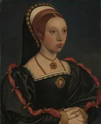 Portræt af en ung kvinde Catherine Howard, ca. 1540-1545