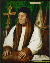 William Warham, ærkebiskop af Canterbury ...