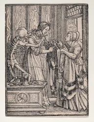 Grevinde fra Dødens dans, ca. 1526, offentliggjort 1538.