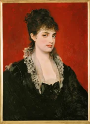 Anna von Waldberg ... (maleri på træ)