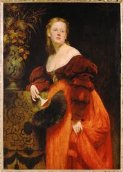 Karoline Gomperz, født Bettelheim (maleri på lærred)