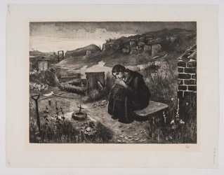 Pigen på kirkegården