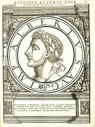Albert I, illustration fra 
