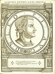 Leo IV, illustration fra 