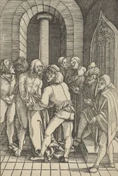 Kristus fjernet, fra spejlet af vor Herre Jesu Kristi lidenskab, 1507.