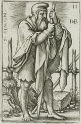 St. Simon, plade 11 fra De Tolv Apostle